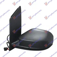 DOOR MIRROR ELECTRICAL HEATED PRIMED (SHORT ARM) (A QUALITY) (ASPHERICAL GLASS)