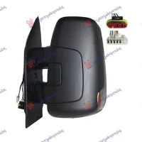 DOOR MIRROR ELECTRICAL HEATED (WITH SMOKED LAMP & SENSOR) (SHORT ARM) (A QUALITY) (CONVEX GLASS)