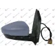 DOOR MIRROR ELECTRICAL HEATED PRIMED (WITH SIDE LAMP) (SQUARE PLUG) (A QUALITY) (CONVEX GLASS)