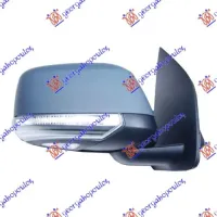 DOOR MIRROR ELECTRICAL HEATED FOLDABLE PRIMED (WITH SIDE LAMP & FOOT LAMP) (A QUALITY) 2008- (CONVEX GLASS)