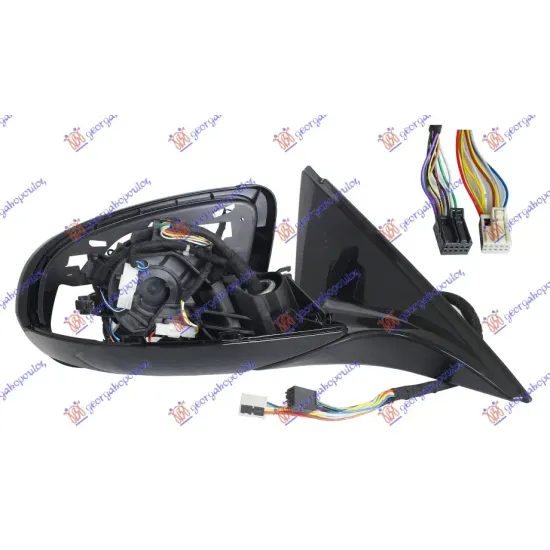 DOOR MIRROR ELECTRICAL HEATED FOLDABLE WITH MEMORY & FOOT LAMP (ONLY BODY) (WITH BLIS) 16 PIN (A QUALITY)