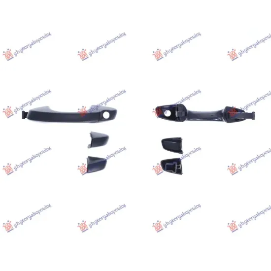 DOOR HANDLE FRONT/REAR OUTER (WITH & WITHOUT COVER KEY HOLE)