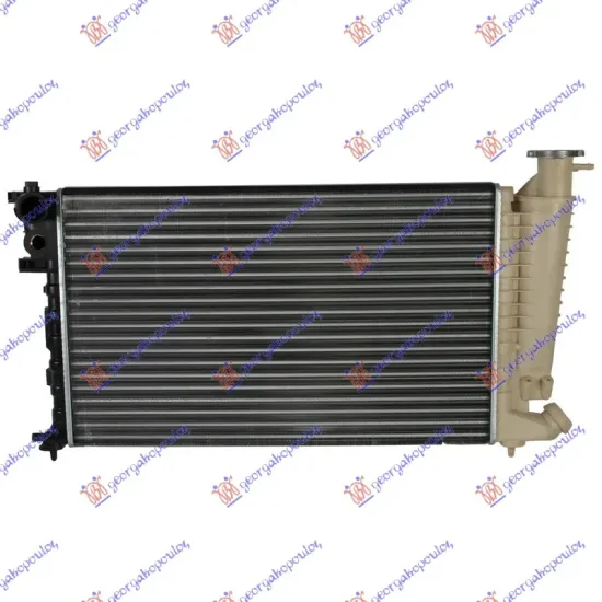 RADIATOR 1.1-1.4 PETROL (610x380) + A/C (WITHOUT QUICK CONNECTION) RADIATOR 1.1-1.4 PETROL (610x380) + A/C (WITHOUT QUICK CONNECTION)