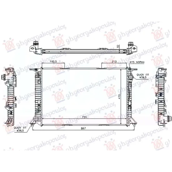RADIATOR 4.2 PETROL (RS) (720x470)