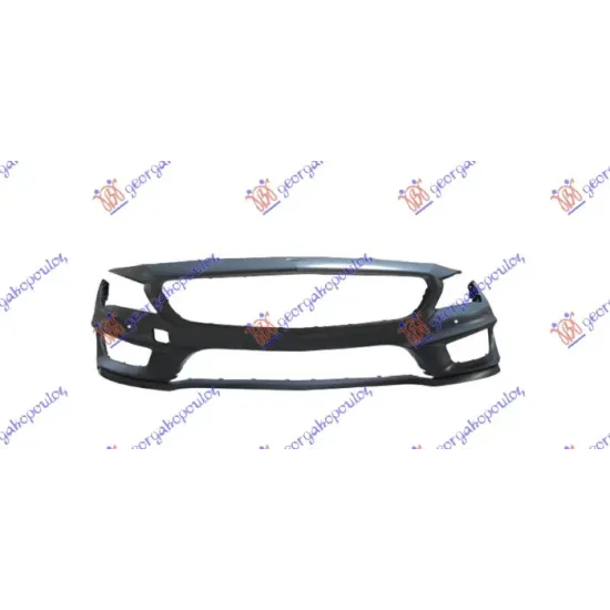 FRONT BUMPER PRIMED (WITH PDC) (AMG-LINE)
