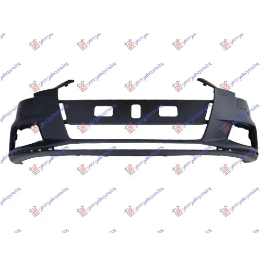 FRONT BUMPER PRIMED (WITH PDC & WASHER HOLES) (CHINA)