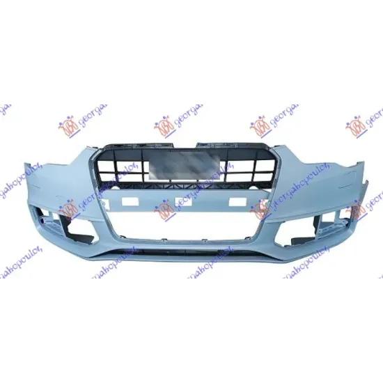 FRONT BUMPER PRIMED (WITH WASHER HOLES) (S-LINE/S5)