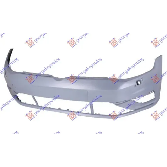 FRONT BUMPER PRIMED WITH WASHER HOLES (WITH CUTTING MARKS FOR PDC) (A QUALITY)