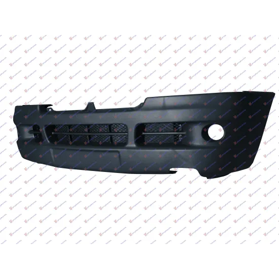 FRONT BUMPER BLACK (WITH FOG LAMP HOLES)