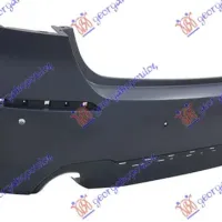 REAR BUMPER PRIMED (WITH 2 SINGLE EXHAUST) LUXURY-LINE (WITH 4 PDC)