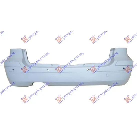 REAR BUMPER PRIMED (AVANTGARDE) (WITH 4 PDC)