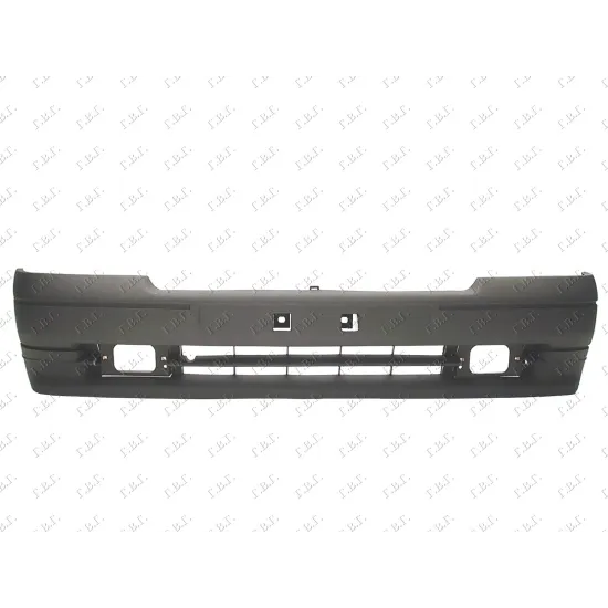 FRONT BUMPER PRIMED (WITH FOG LAMP HOLES) (WITH MOULDING) (RT)