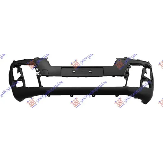 FRONT BUMPER PRIMED (WITH CUTTING MARKS FOR FOG LAMP HOLES)