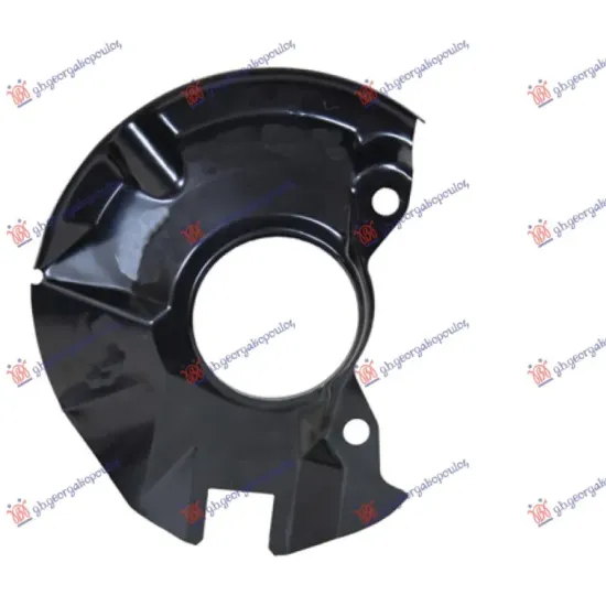 SPLASH PANEL BRAKE DISC FRONT (DISC DIAMETER 257MM) (FOR VEHICLES WITH ABS) SPLASH PANEL BRAKE DISC FRONT (DISC DIAMETER 257MM) (FOR VEHICLES WITH ABS)