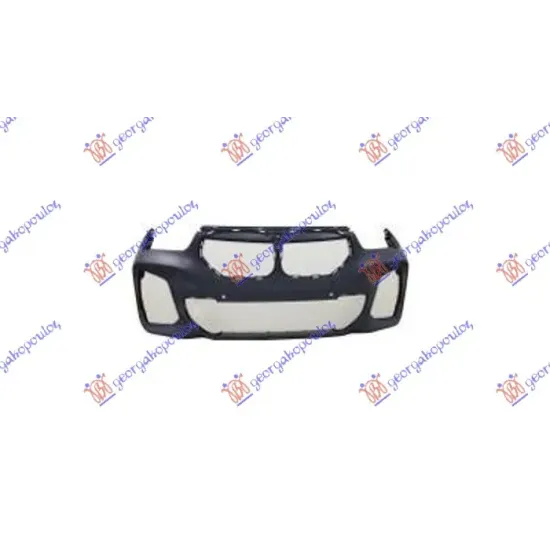 FRONT BUMPER PRIMED (WITH 2 PDC) (M-SPORT)