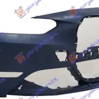 FRONT BUMPER PRIMED (W/LED FOG LIGHTS HOLES) (WITH 4 PDC)