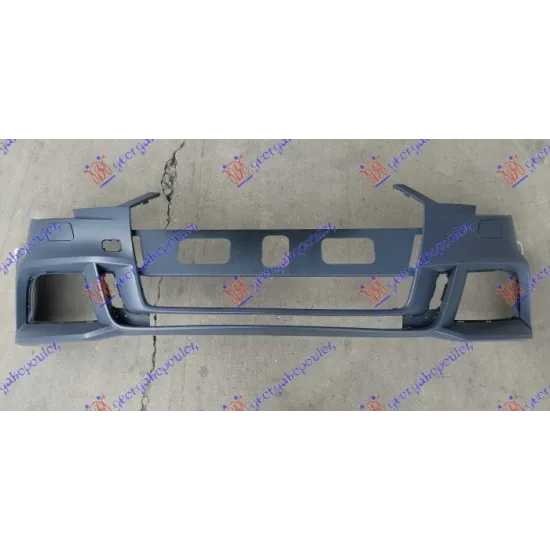 FRONT BUMPER PRIMED (S3/S-LINE) (WITH WASHER HOLES)
