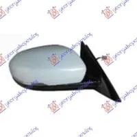 DOOR MIRROR ELECTRIC HEATED FOLDABLE PRIMED (WITH SIDE LAMP & FRONT LAMP & BLIS) (CONVEX GLASS)