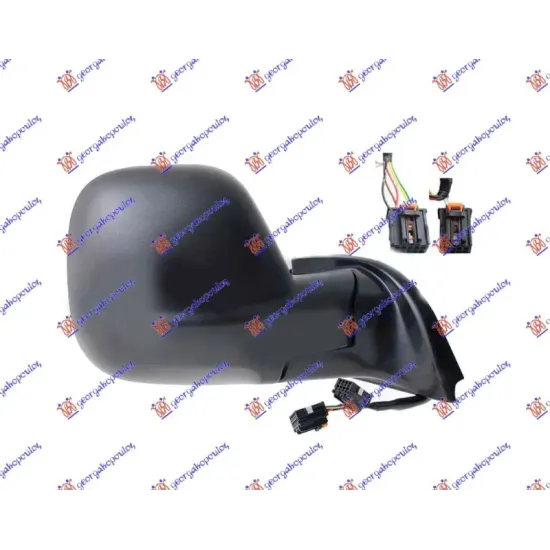 DOOR MIRROR ELECTRICAL HEATED (WITH SENSOR) (5+2 PIN) (CONVEX GLASS) DOOR MIRROR ELECTRICAL HEATED (WITH SENSOR) (5+2 PIN) (CONVEX GLASS)