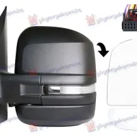 DOOR MIRROR ELECTRICAL HEATED FOLDABLE (SHORT ARM) (WITH SIDE LAMP & BLIS) (10 PIN) (A QUALITY) (CONVEX GLASS)