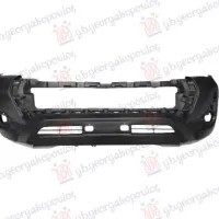FRONT BUMPER DOUBLE CAB (WITH FIXED GRILLE) (WITH 2 PDC & WASHER HOLES)