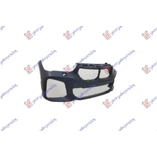 FRONT BUMPER PRIMED (WITH 4 PDC & PARKING ASSISTANCE & WASHER HOLES) (M-SPORT)