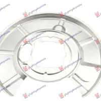 SPLASH PANEL BRAKE DISC REAR (PANEL DIAMETER 370/105MM) (DISC DIAMETER 320MM) (ALUMINIUM)