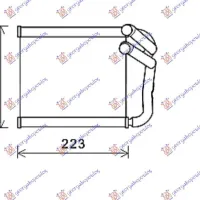 RADIATOR ÎNCĂLZIRE (B) (211x159x27)