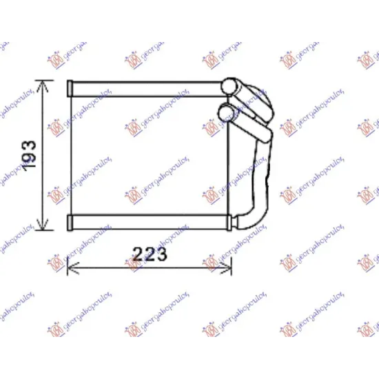 RADIATOR ÎNCĂLZIRE (B) (211x159x27)