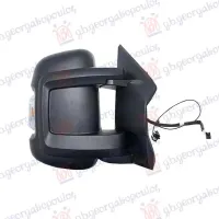 DOOR MIRROR ELECTRIC HEATED (WITH SIDE LAMP :ANTENNA : BLISS) (WITH POSITION LIGHT 16W) (CONVEX GLASS) (10 PINS)