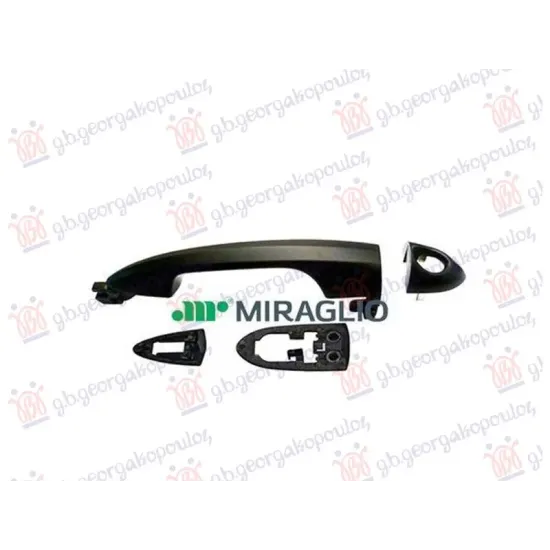 DOOR HANDLE OUTER BLACK