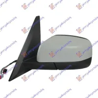 DOOR MIRROR ELECTRIC HEATED FOLDABLE PRIMED WITH MEMORY .&FRONT LAMP &SENSOR 09- (A QUALITY) (CONVEX GLASS)