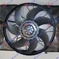 ANSAMBLU VENTILATOR RĂCIRE BENZINĂ-DIESEL (4PIN) (475mm) (400W) CU CPU