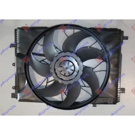 ANSAMBLU VENTILATOR RĂCIRE BENZINĂ-DIESEL (4PIN) (475mm) (400W) CU CPU