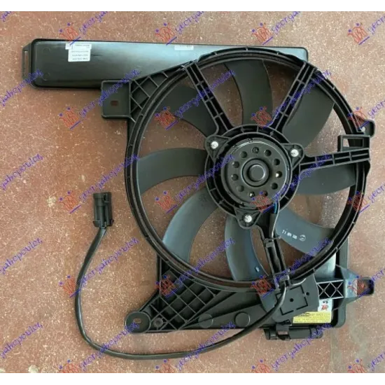 ANSAMBLU VENTILATOR RĂCIRE (SINGUR) 1.3-1.7 CDTi DIESEL (365mm) (2 pini)