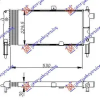 RADIATOR 1,0-1,2 (53x23)