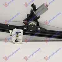 FRONT WINDOW REGULATOR ELECTRIC (WITH MOTOR) (WITH SINGLE RAIL) (2PIN) (A QUALITY)