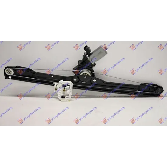 FRONT WINDOW REGULATOR ELECTRIC (WITH MOTOR) (WITH SINGLE RAIL) (2PIN) (A QUALITY)