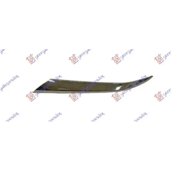 ORNAMENT - BANDOU INFERIOARĂ LAMPĂ FAZĂ FRONTALĂ CROM ÎNCHIS ORNAMENT - BANDOU INFERIOARĂ LAMPĂ FAZĂ FRONTALĂ CROM ÎNCHIS