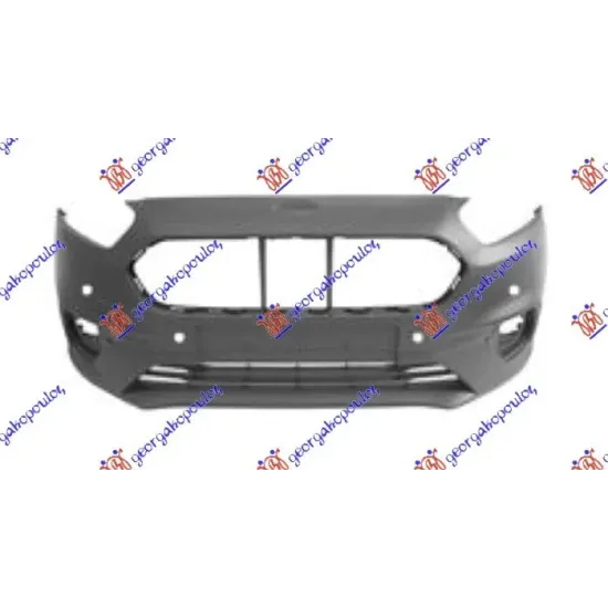 BARA PROTECȚIE FAȚĂ TOATĂ GRUNDUITĂ 16- (CU 4 GĂURI PENTRU SENZORI)