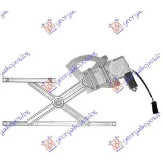 WINDOW REGULATOR FRONT 3/5D ELECTRIC (WITHOUT MOTOR)