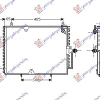 CONDENSOR 2.0-2.3i (53,8x43,5)