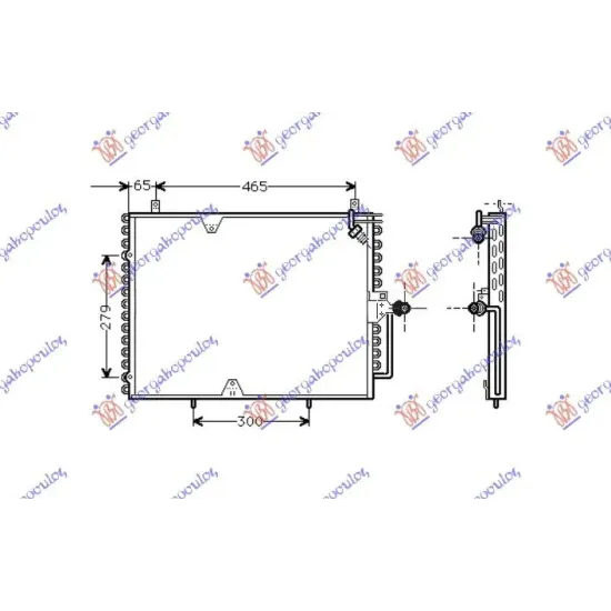 CONDENSOR 2.0-2.3i (53,8x43,5)