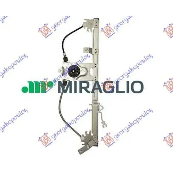 REGULATOR ELECTRIC LUNETĂ SPATE (FĂRĂ MOTOR) (CALITATE A)