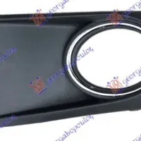 GRILA BARA PROTECȚIE FAȚĂ CU CROM (CU ORIFICIU PENTRU LUMINILE FAȚĂ)