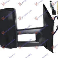 OGLINDĂ ELECTRICĂ ÎNCĂLZITĂ (OGLINDĂ MARE BRAȚ LUNG) (CU LAMPĂ LATERALĂ) (GLAS CONVEX) (9 pini) (CALITATE A)