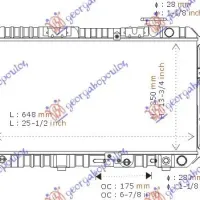 RADIATOR 1,5CC 12V(57x32,5)