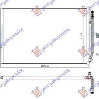 CONDENSOR 4.7-5.5 BENZINĂ - 4.0 DIESEL 09- (667x417x16)