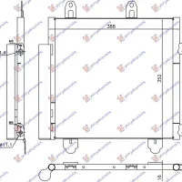 CONDENSOR TOATE MODELELE (390x350x16) R134a