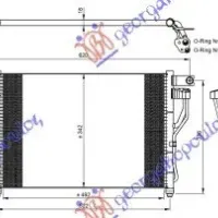 CONDENSOR 1.5 CRDi (50,5x35,16)